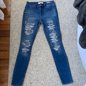 Super distressed PacSun Jeggings
